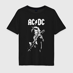 Мужская футболка оверсайз ACDC