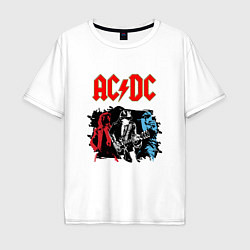 Мужская футболка оверсайз ACDC