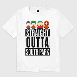 Футболка оверсайз мужская SOUTH PARK, цвет: белый