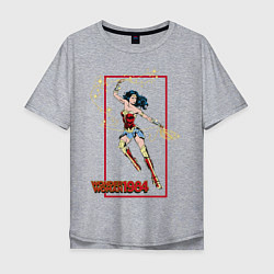 Мужская футболка оверсайз Wonder Woman 1984