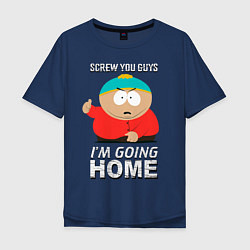 Мужская футболка оверсайз Cartman - Screw You Guys