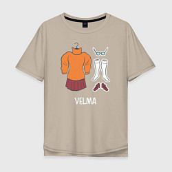Мужская футболка оверсайз Velma