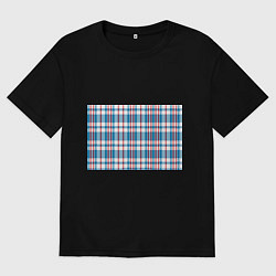 Мужская футболка оверсайз Текстура Сумка Челнока