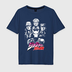 Мужская футболка оверсайз JOJOS BIZARRE ADVENTURE