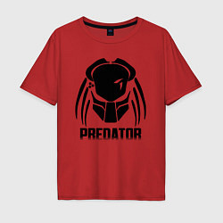 Мужская футболка оверсайз PREDATOR