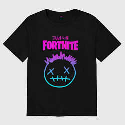 Футболка оверсайз мужская TRAVIS SCOTT X FORTNITE, цвет: черный