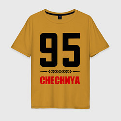 Мужская футболка оверсайз 95 Chechnya