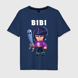 Мужская футболка оверсайз BRAWL STARS BIBI