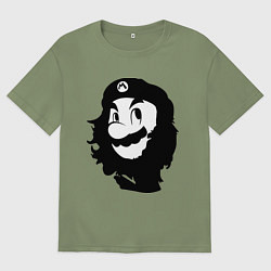 Футболка оверсайз мужская Che Mario, цвет: авокадо