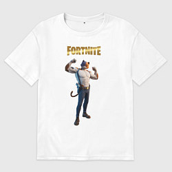 Мужская футболка оверсайз Meowcles Fortnite 2