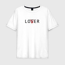 Мужская футболка оверсайз Lover - loser
