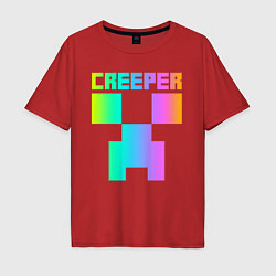 Мужская футболка оверсайз MINECRAFT CREEPER