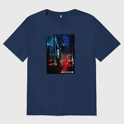 Футболка оверсайз мужская Camarilla, цвет: тёмно-синий