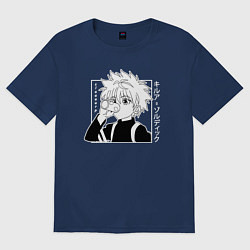 Мужская футболка оверсайз Killua Hunter x Hunter Киллуа