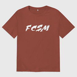 Мужская футболка оверсайз FCSM