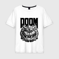 Мужская футболка оверсайз КАКОДЕМОН DOOM Z