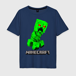 Мужская футболка оверсайз MINECRAFT CREEPER