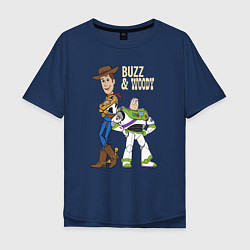 Мужская футболка оверсайз Buzz&Woody