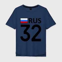 Мужская футболка оверсайз RUS 32