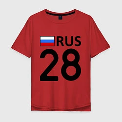 Мужская футболка оверсайз RUS 28