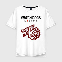 Мужская футболка оверсайз Преступность Watch Dogs Legion