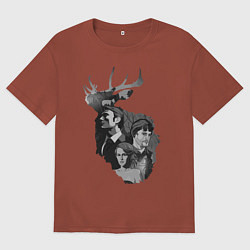 Мужская футболка оверсайз Hannibal