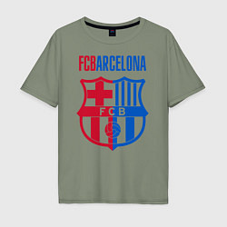 Мужская футболка оверсайз Barcelona FC