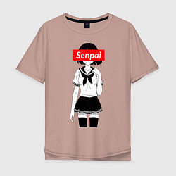 Мужская футболка оверсайз Senpai