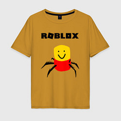 Футболка оверсайз мужская ROBLOX, цвет: горчичный