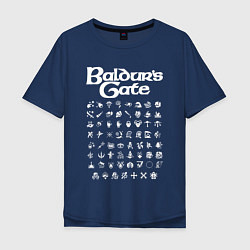 Мужская футболка оверсайз BALDURS GATE