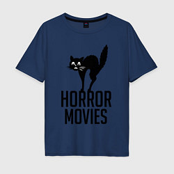 Мужская футболка оверсайз Horror Movies