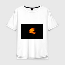 Мужская футболка оверсайз Огненная птица