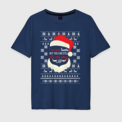 Мужская футболка оверсайз Im not Santa