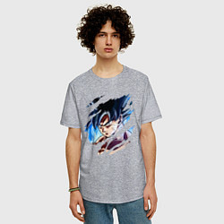 Футболка оверсайз мужская Dragon Ball, цвет: меланж — фото 2