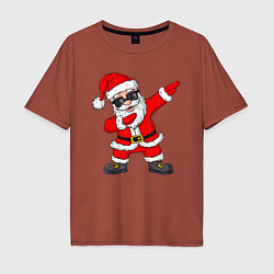 Мужская футболка оверсайз Dabing Santa