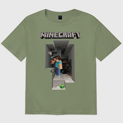 Мужская футболка оверсайз Minecraft