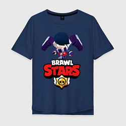 Мужская футболка оверсайз Brawl Stars Эдгар