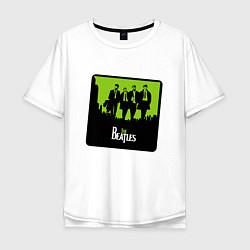 Мужская футболка оверсайз Ливерпульская четверка Beatles