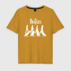 Мужская футболка оверсайз The Beatles