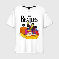 Мужская футболка оверсайз THE BEATLES
