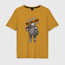 Мужская футболка оверсайз Dark Souls - Siegward
