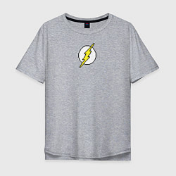 Мужская футболка оверсайз 8 Bit The Flash