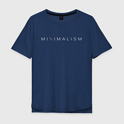 Мужская футболка оверсайз MINIMALISM