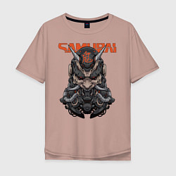 Мужская футболка оверсайз SAMURAI Cyberpunk 2077