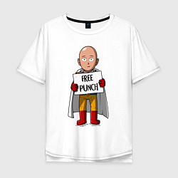 Мужская футболка оверсайз One-Punch Man