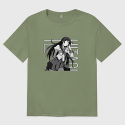 Футболка оверсайз мужская Истории монстров, цвет: авокадо