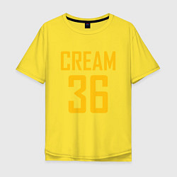 Мужская футболка оверсайз CREAM 36
