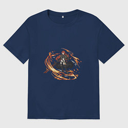 Мужская футболка оверсайз Дилюк