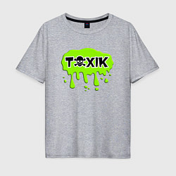 Мужская футболка оверсайз Токсик toxik