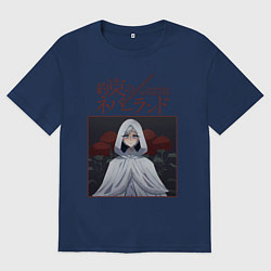 Футболка оверсайз мужская The Promised Neverland Norman Z, цвет: тёмно-синий